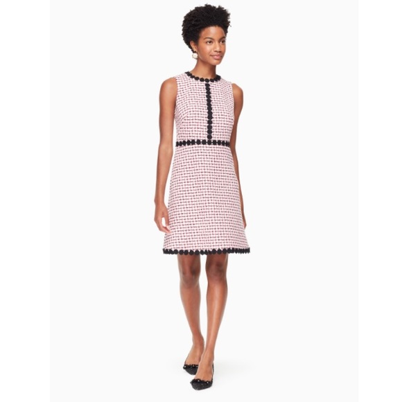 kate spade western tweed dress